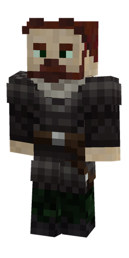 Black skin: body, front render