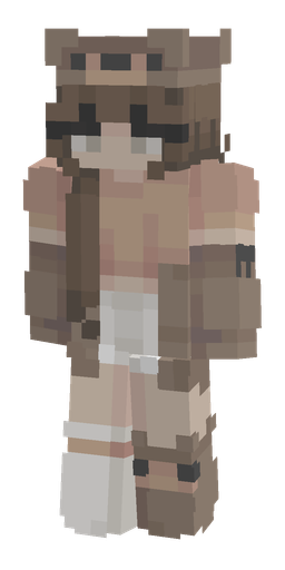 Gray skin: body, front render