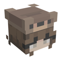 Gray skin: head render