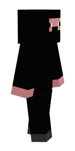 Black skin: body, right side render