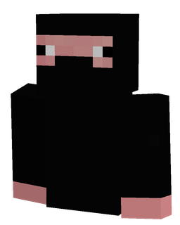 Black skin: bust render