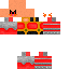 Classic skin: raw texture render