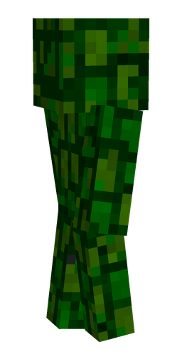 Black skin: body, left side render