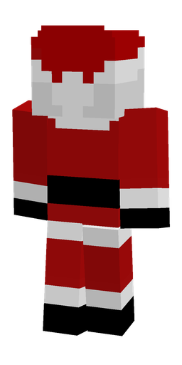 Black skin: body, back render