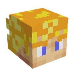 Black skin: head render