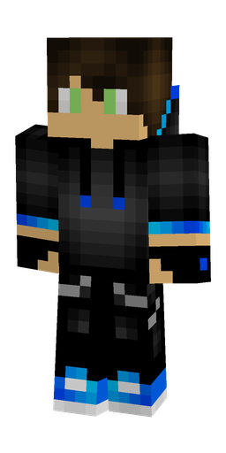 Black skin: body, front render