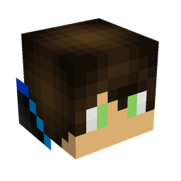 Black skin: head render