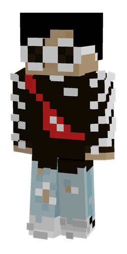 Black skin: body, front render