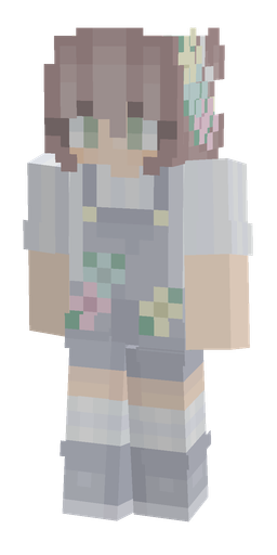 Blue skin: body, front render