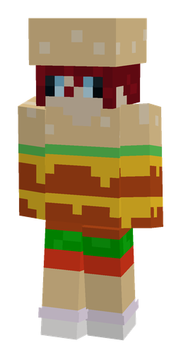 Brown skin: body, front render