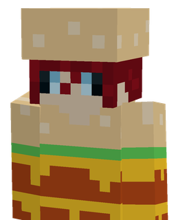 Brown skin: bust render