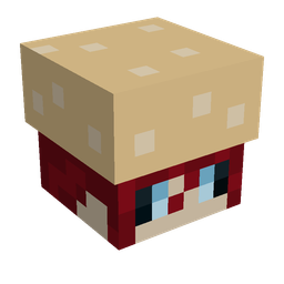 Brown skin: head render