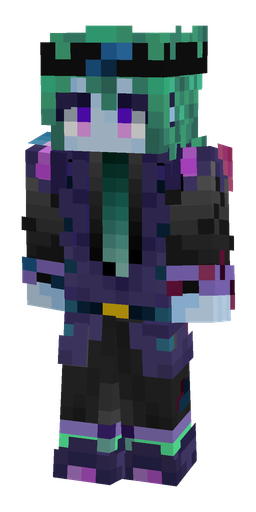 Black skin: body, front render