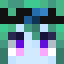 Black skin: face render