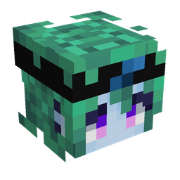 Black skin: head render