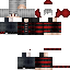 Black skin: raw texture render
