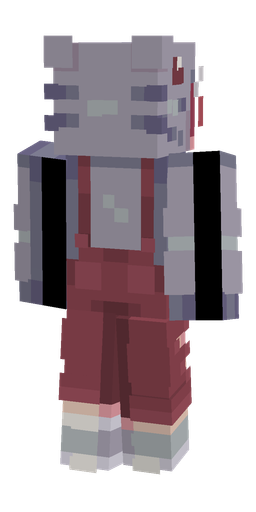 Classic skin: body, back render