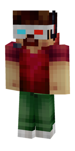 Black skin: body, front render