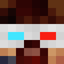 Black skin: face render