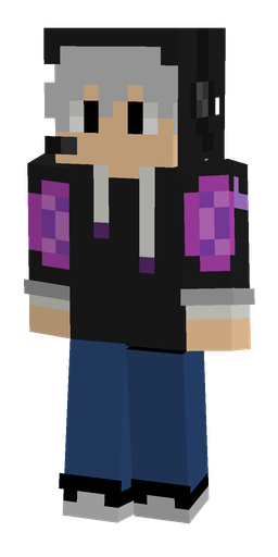 Black skin: body, front render