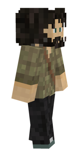 Black skin: body, right side render