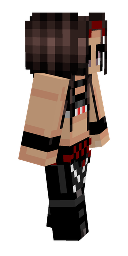 Black skin: body, right side render