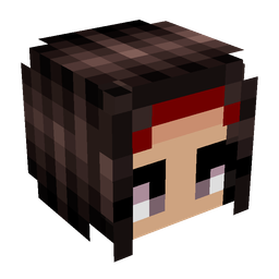 Black skin: head render