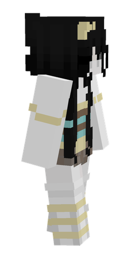 Black skin: body, right side render