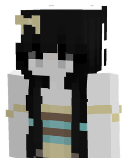 Black skin: bust render