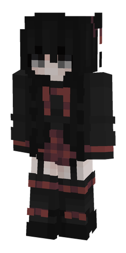 Black skin: body, front render