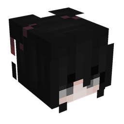 Black skin: head render