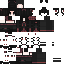 Black skin: raw texture render