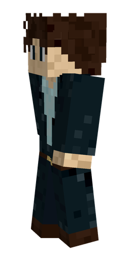 Black skin: body, left side render