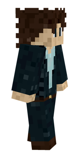 Black skin: body, right side render