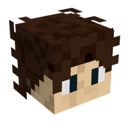 Black skin: head render