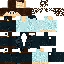 Black skin: raw texture render
