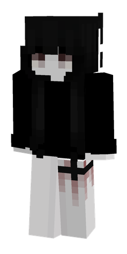 Black skin: body, front render