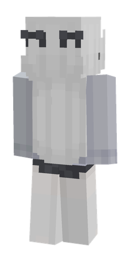 Gray skin: body, back render