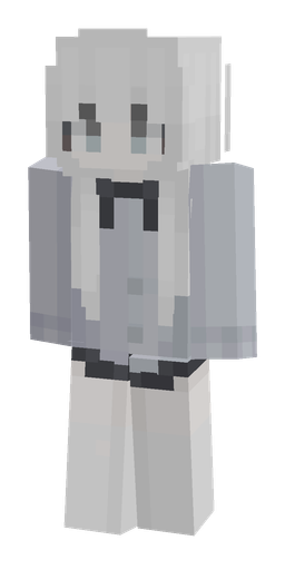 Gray skin: body, front render