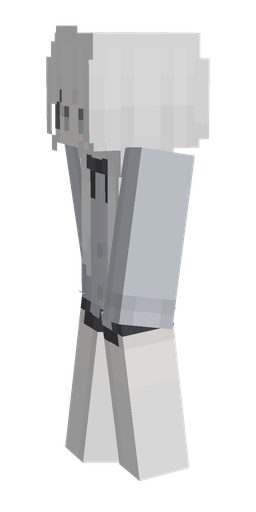 Gray skin: body, left side render