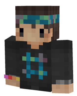 Black skin: bust render