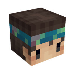 Black skin: head render