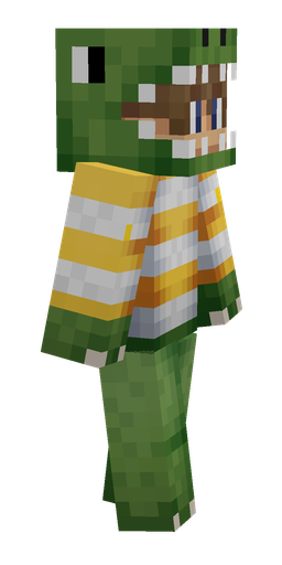 Brown skin: body, right side render