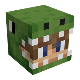 Brown skin: head render