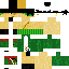 Black skin: raw texture render