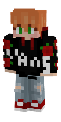 Black skin: body, front render