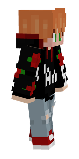 Black skin: body, right side render