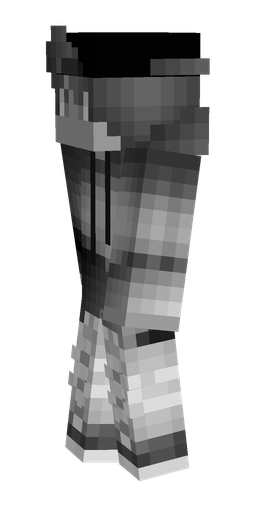 Black skin: body, left side render