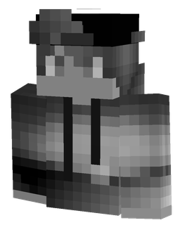Black skin: bust render
