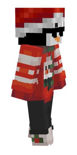 Black skin: body, right side render